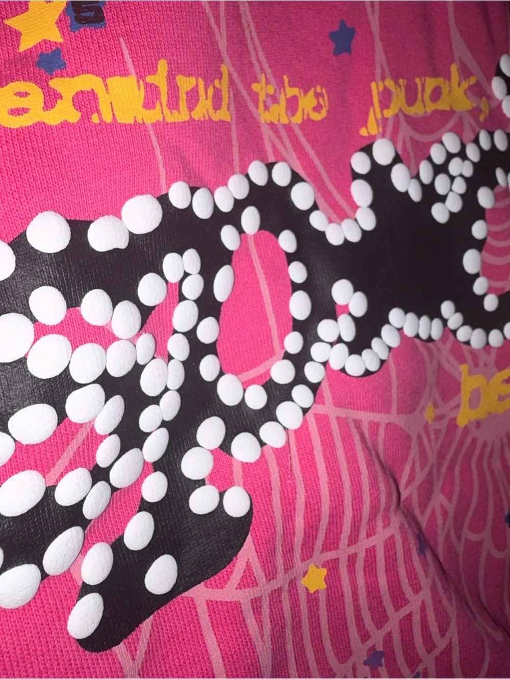 Spider Worldwide x Young thug spider hoodie pink